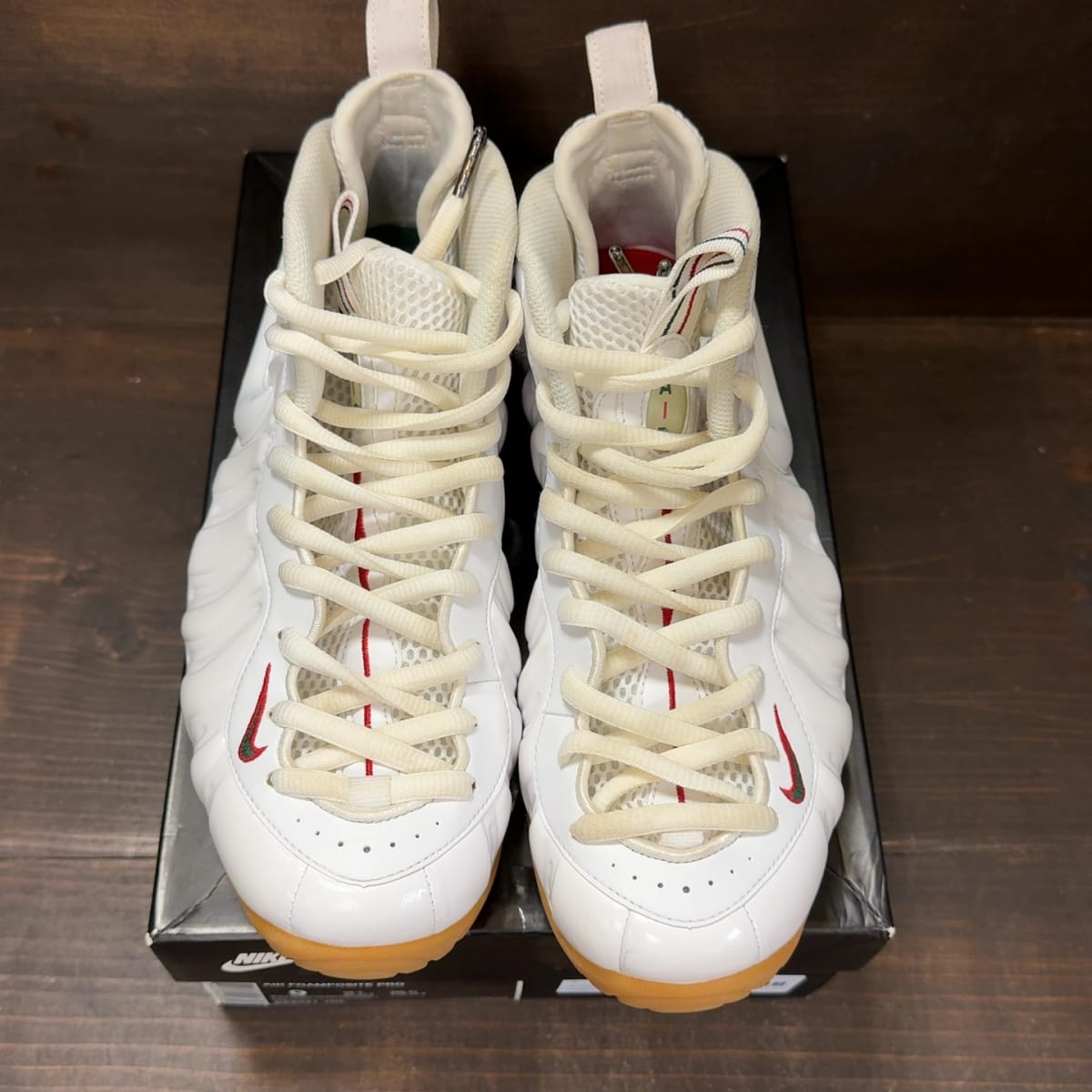 Nike Air Foamposite Pro White Gucci Size 9 (Pre-Owned) - tag