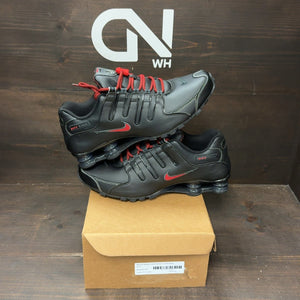 Nike Shox NZ Black Varsity Red Size 11.5 (Pre-Owned) - front