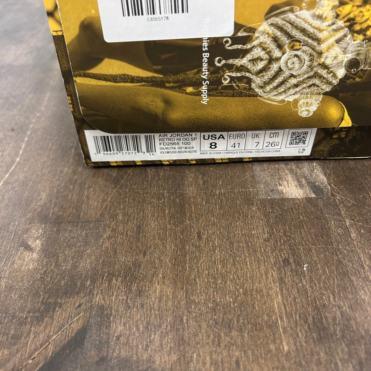 Jordan 1 Retro High OG SP Union LA Bephies Beauty Supply Summer of ‘96 - Image 6