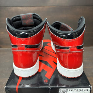 Jordan 1 Retro High OG Patent Bred (GS) Size 6Y (Pre-Owned) - sole
