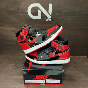 Jordan 1 Retro High OG Patent Bred - Image 1