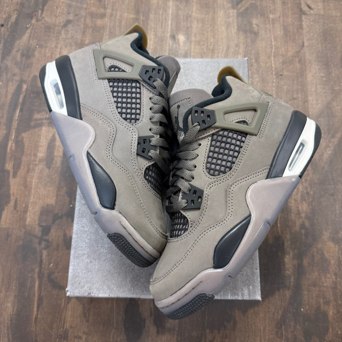 Jordan 4 Retro Cave Stone (GS) - Image 1