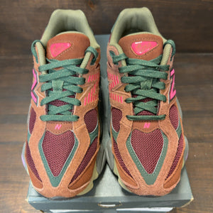 New Balance 9060 Rich Oak Burgundy - Image 3