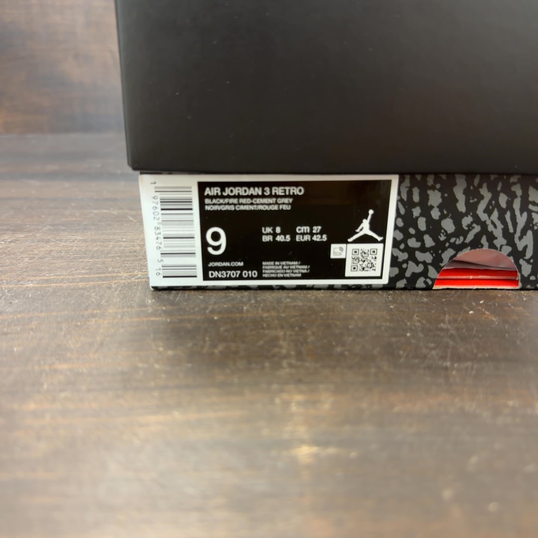 Jordan 3 Retro OG Black Cement (2024) - Image 8