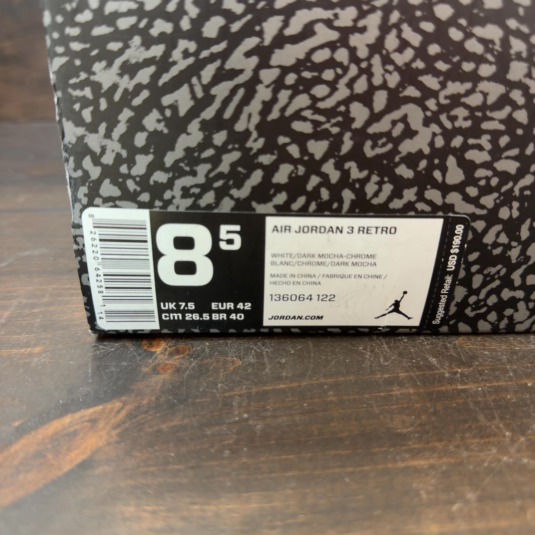 Jordan 3 Retro Mocha (2018) - Image 7
