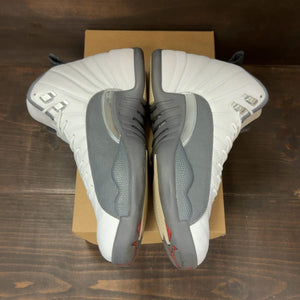 Jordan 12 Retro White Dark Grey Size 13 (Pre-Owned) - aux