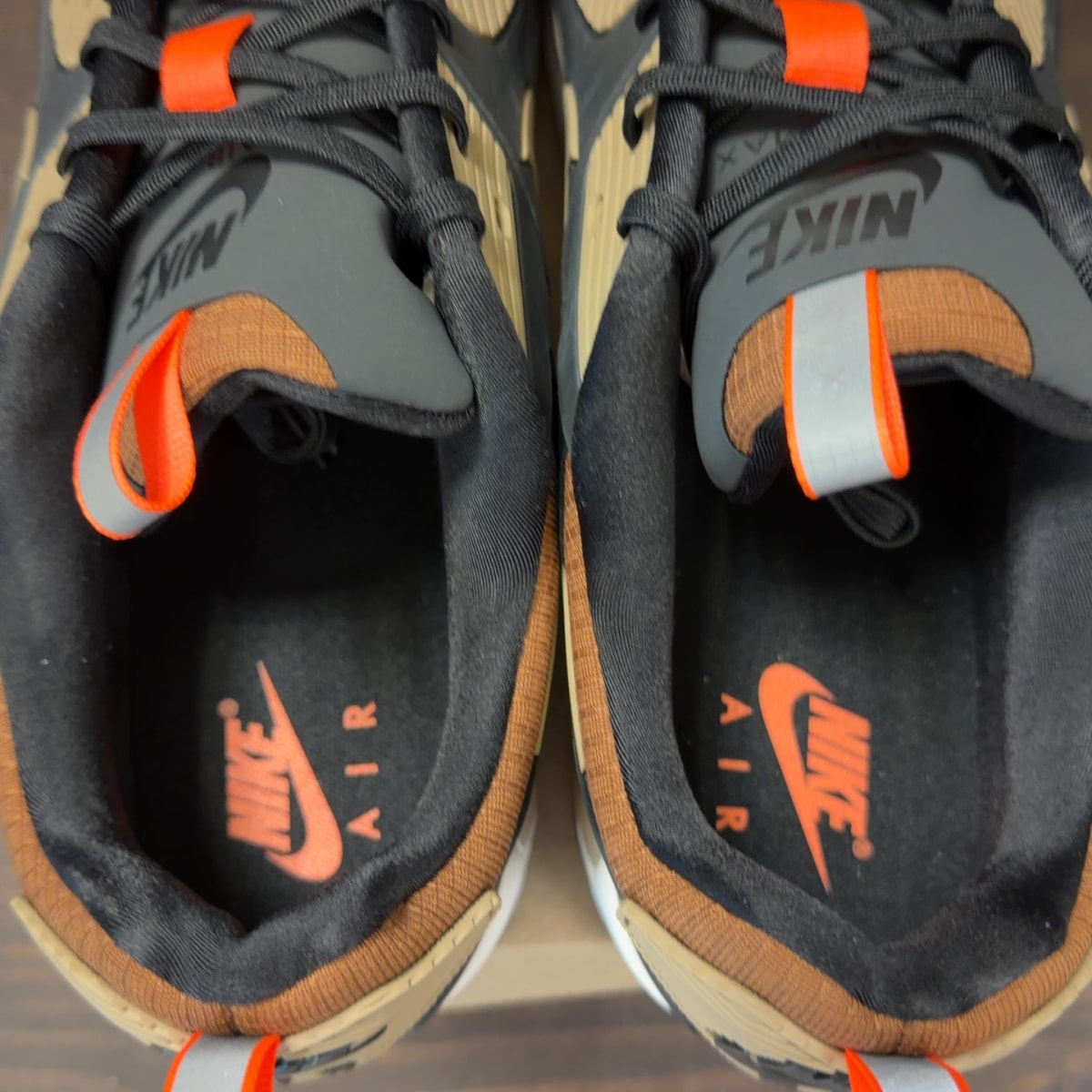 Nike Air Max 90 Drift Dark Smoke Grey Khaki Size 15 (Pre-Owned) - Image 5