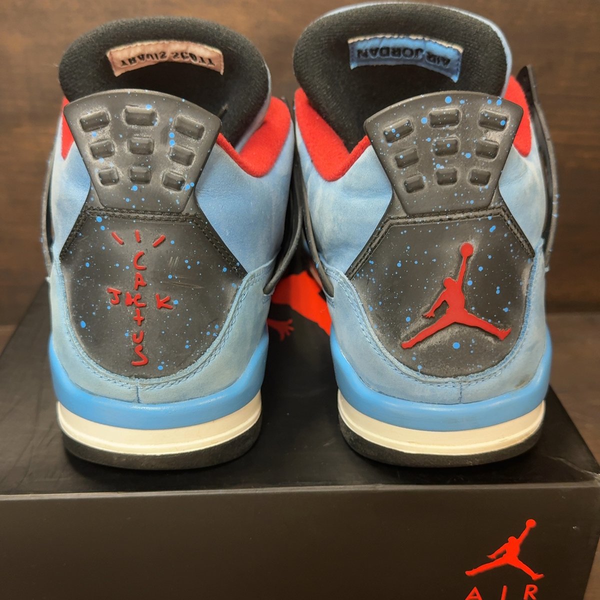 Jordan 4 Retro Travis Scott Cactus Jack Size 11 (Pre-Owned) - aux