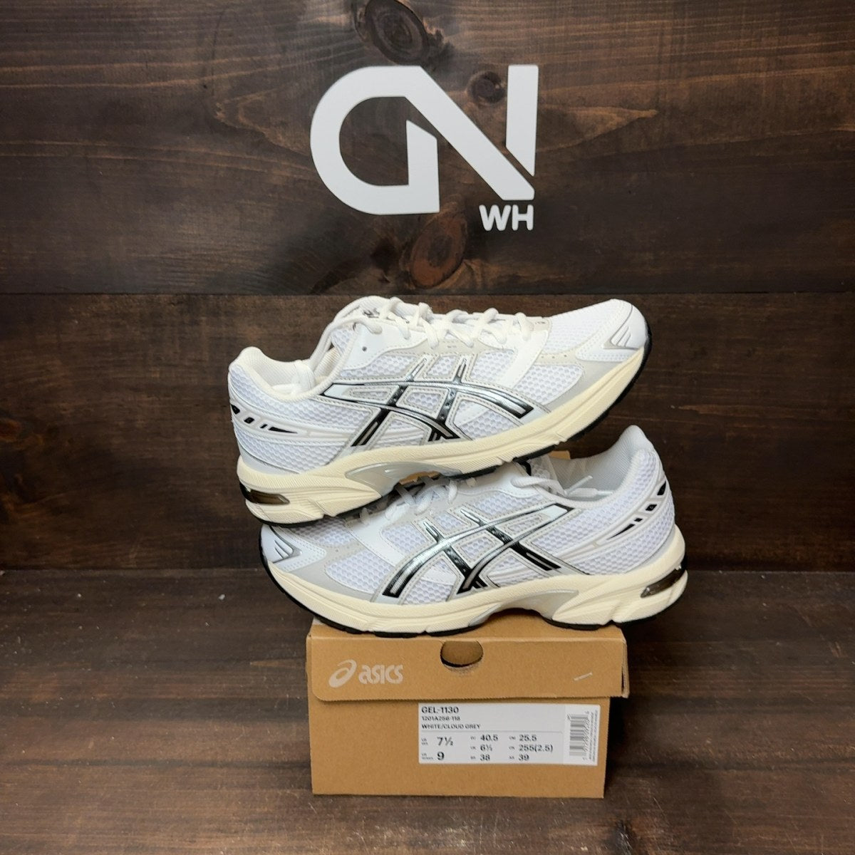 ASICS Gel-1130 White Cloud Grey - Image 1