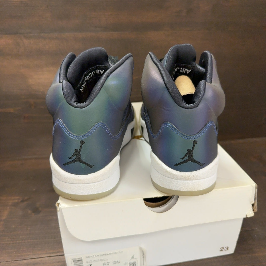 Jordan 5 Retro Oil Grey (Women's) Size 7W (Pre-Owned)