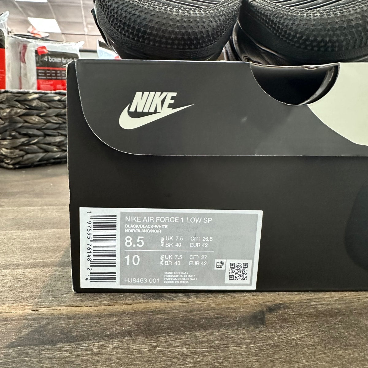 Nike Air Force 1 Low Cactus Plant Flea Market Black (2024) - Image 6