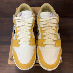 Nike Dunk Low Retro Sun Club Wheat Grass Orange - Image 3