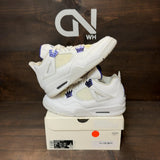 Jordan 4 Retro Metallic Purple - Image 1