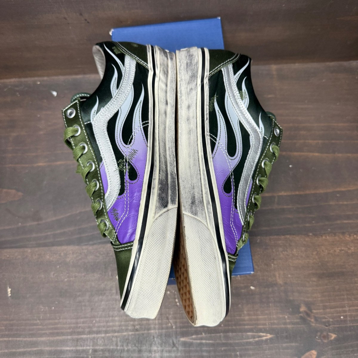 Vans LX Old Skool Archive Flame Green - Image 3