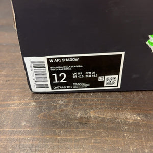Nike Air Force 1 Low Shadow Sail Sea Coral (Women's) Size 12W (Pre-Owned) - Image 8