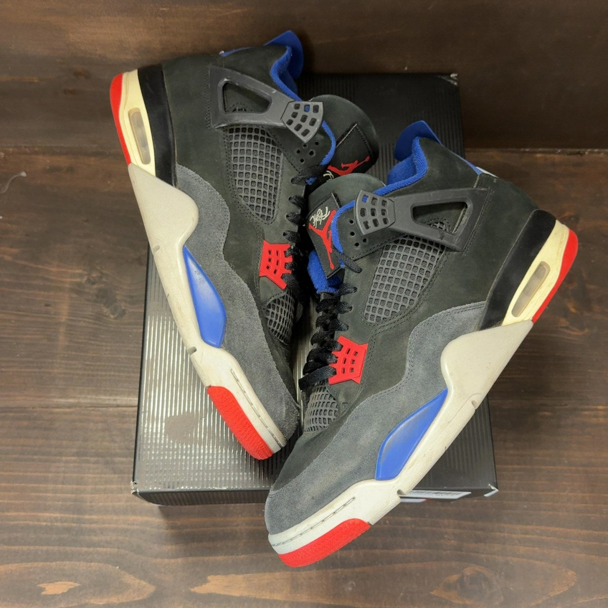 Jordan 4 Retro Rare Air (White Lettering) Size 13 (Pre-Owned) - Image 2