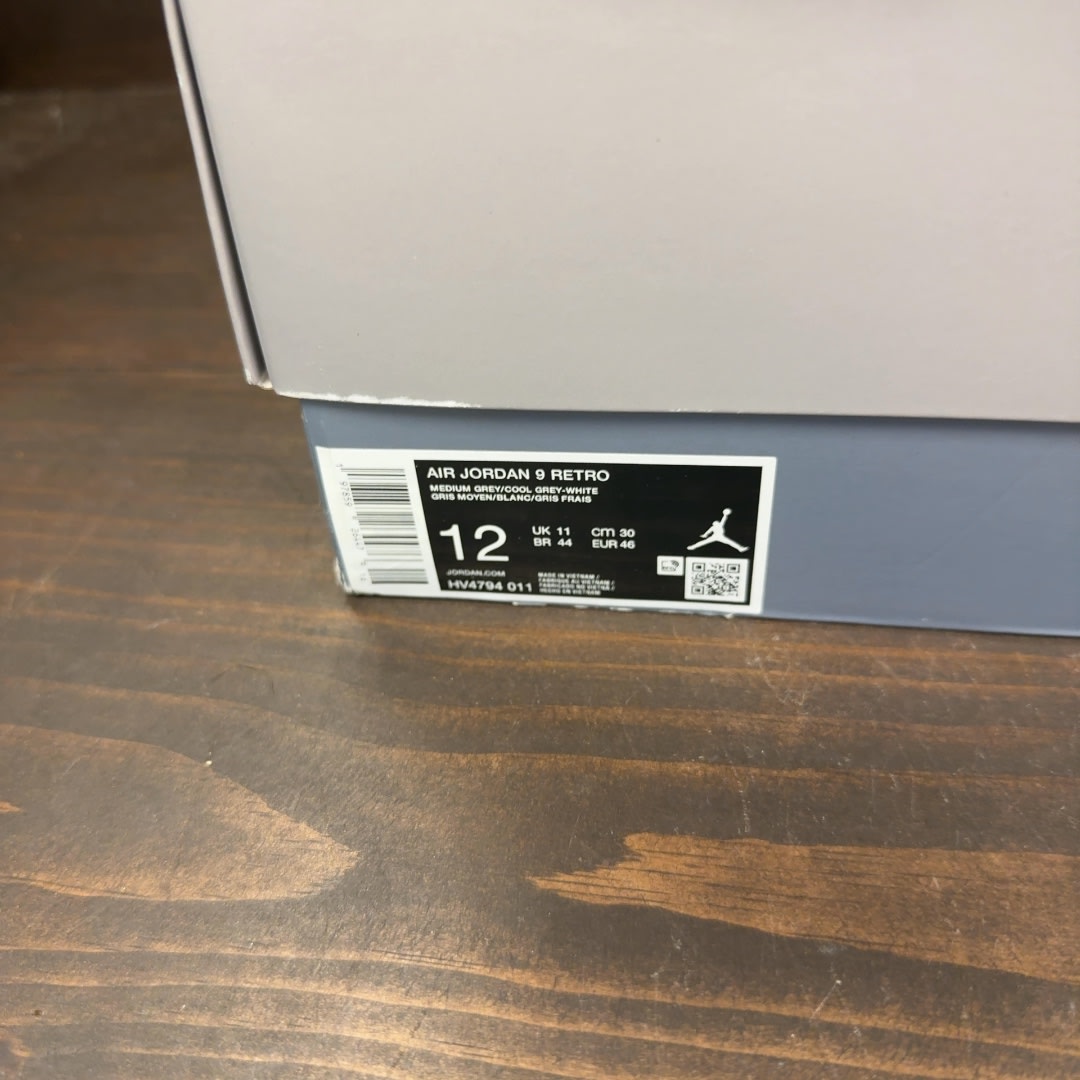 Jordan 9 Retro Cool Grey (2025) - Image 8