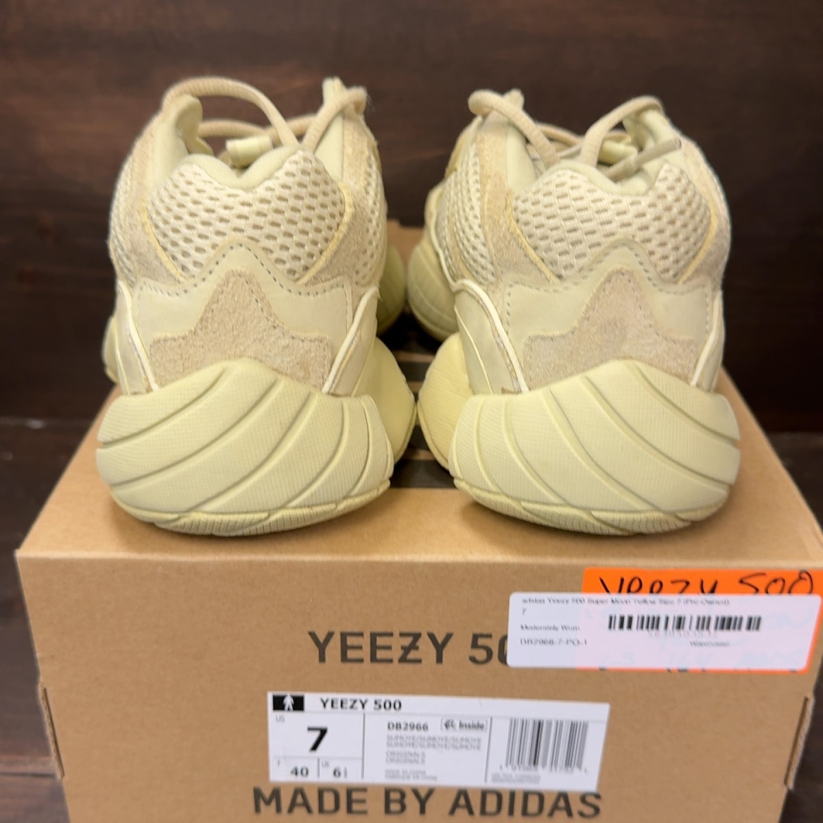adidas Yeezy 500 Super Moon Yellow - Image 5