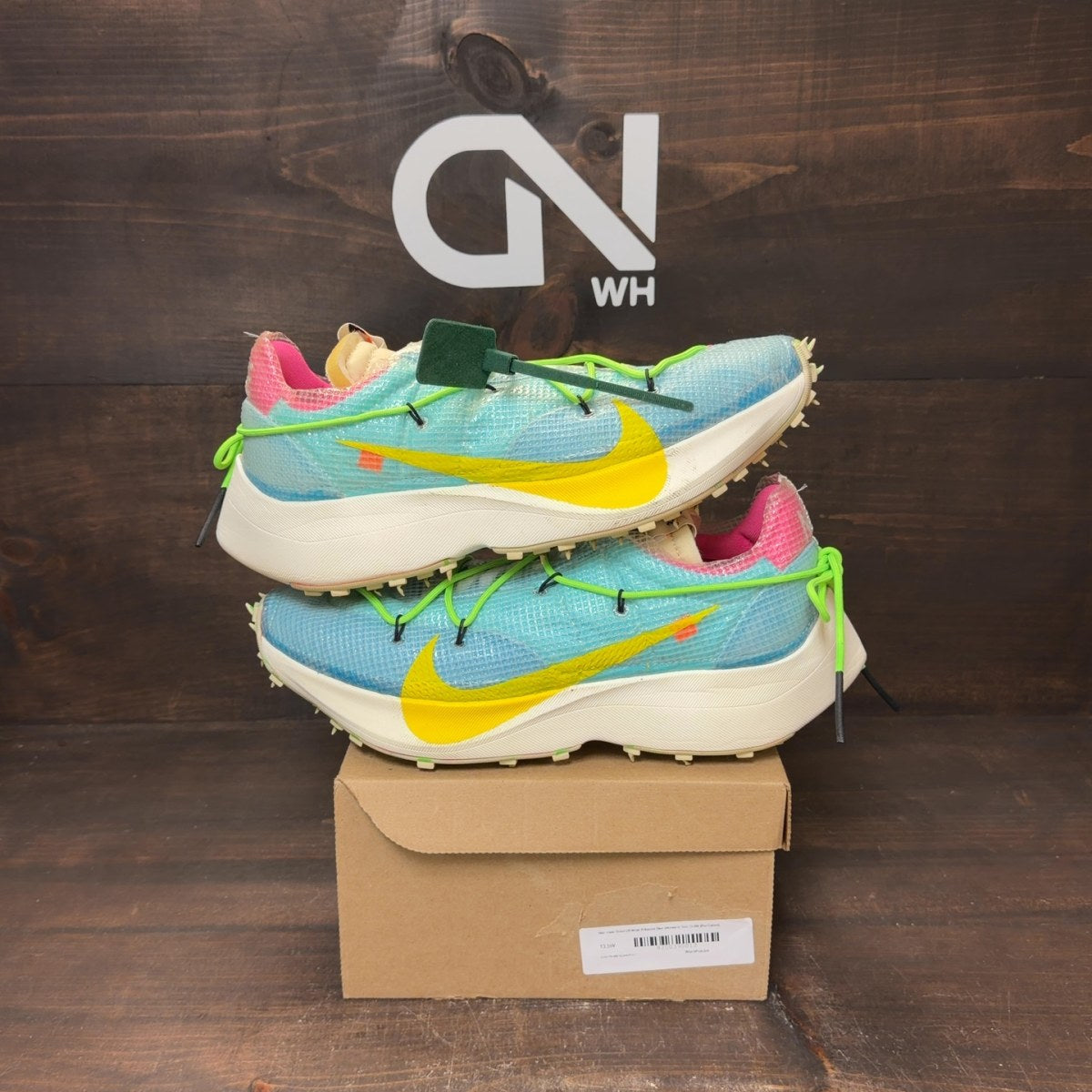 Nike Vapor Street Off-White Polarized Blue (Women's) Size 13.5W (Pre-Owned) - Image 1