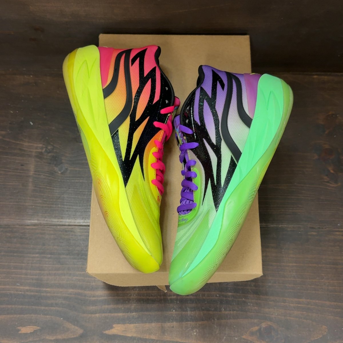 Puma LaMelo Ball MB.02 Rick & Morty Adventures Size 10.5 (Pre-Owned) - back