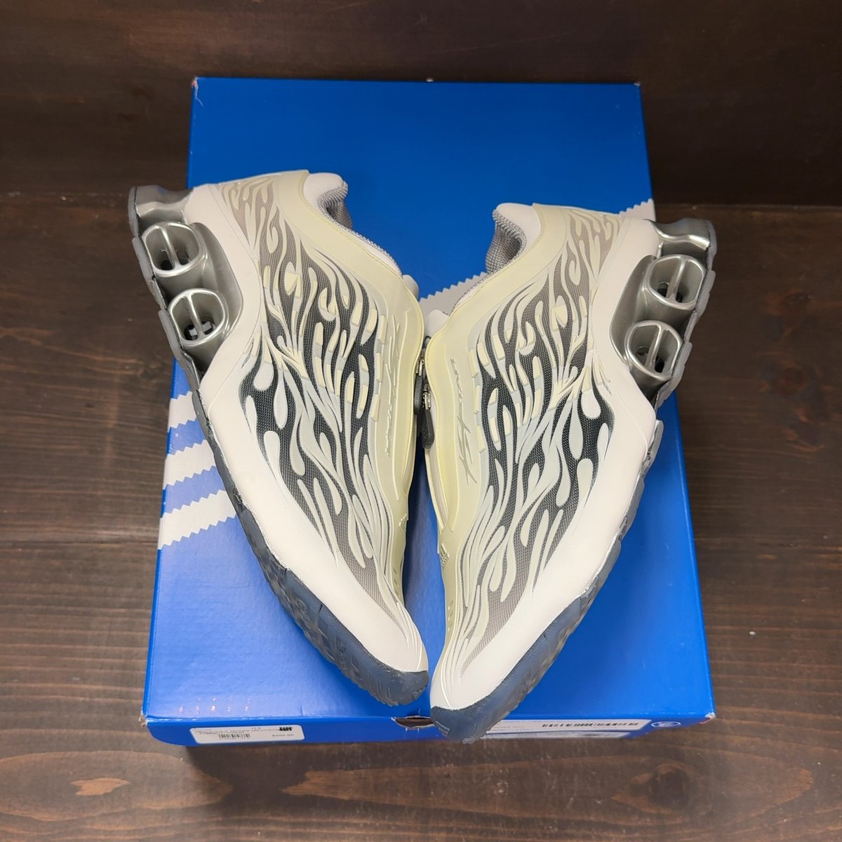 adidas Megaride S2 Hellstar White Black Size 11.5 (Pre-Owned) - back