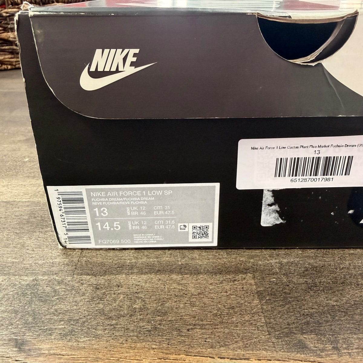 Nike Air Force 1 Low Cactus Plant Flea Market Fuchsia Dream - Image 6