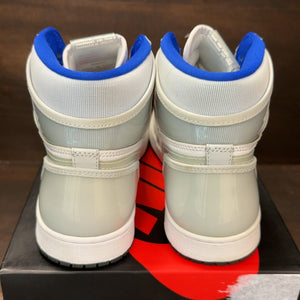 Jordan 1 Retro High Zoom White Racer Blue Size 10 (Pre-Owned) - aux