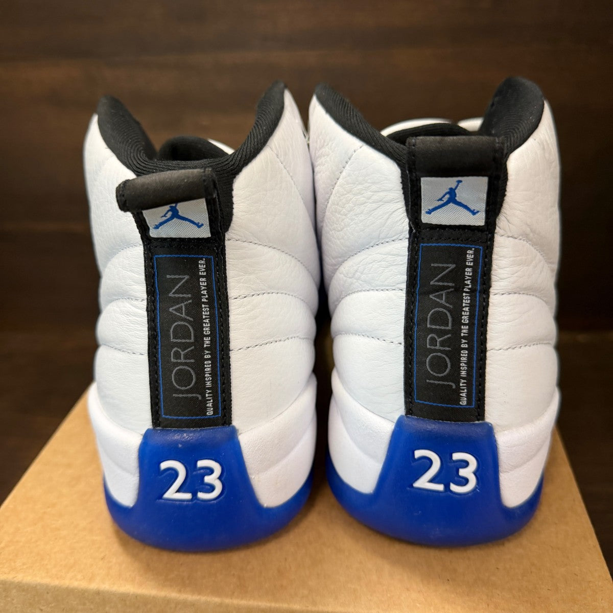 Jordan 12 Retro Blueberry Size 8.5 (Pre-Owned) - Image 4