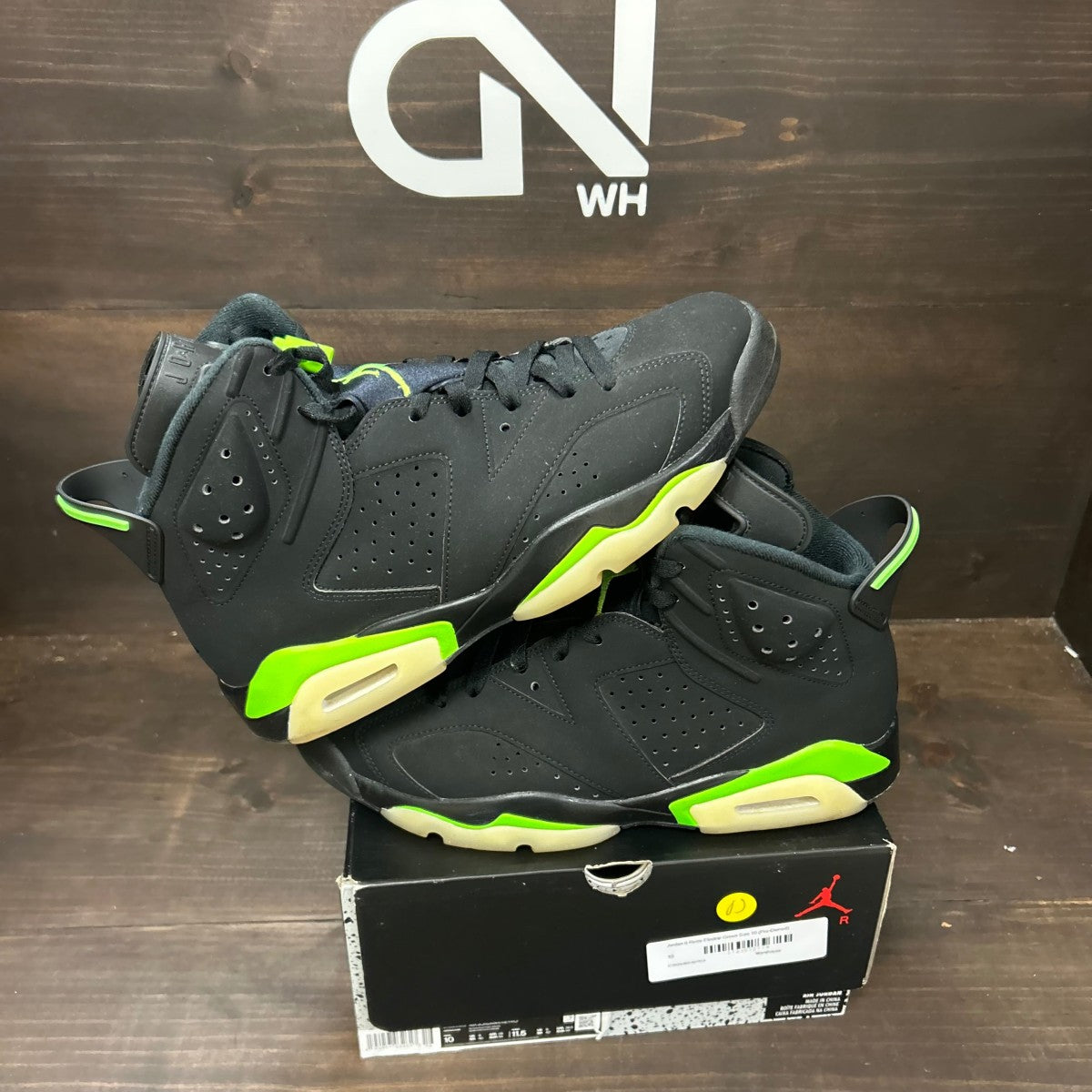 Jordan 6 Retro Electric Green - Image 1