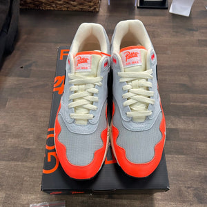 Nike Air Max 1 Patta Waves Hyper Crimson Pure Platinum (With Bracelet) - Image 2