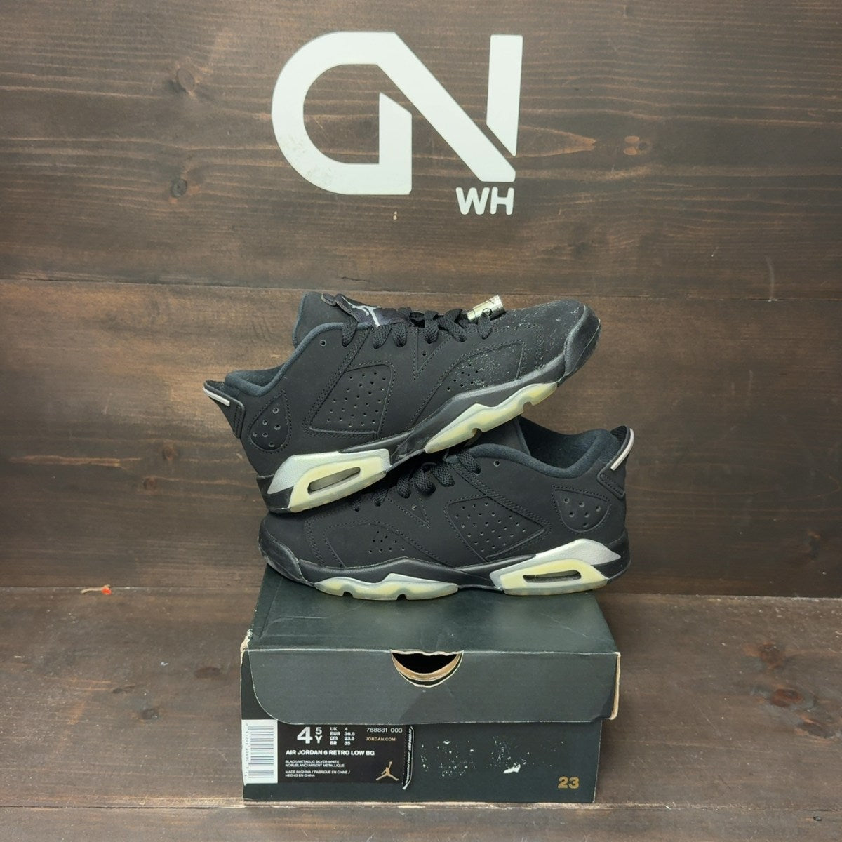 Jordan 6 Retro Chrome (2015) (GS) - Image 1