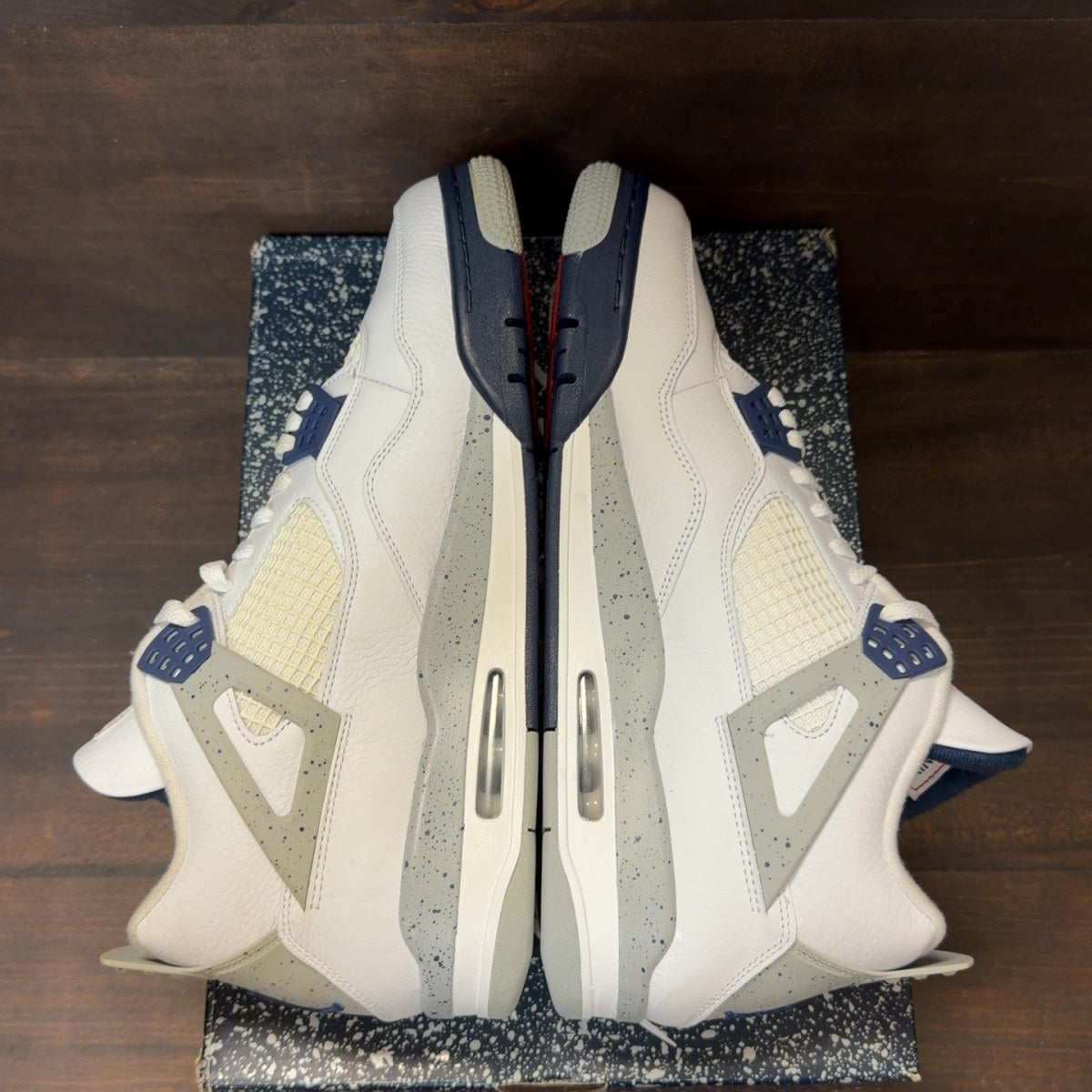 Jordan 4 Retro Midnight Navy - Image 5