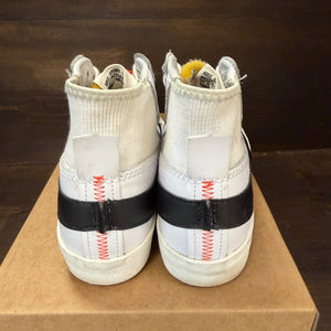 Nike Blazer Mid 77 Jumbo White Black Size 8.5 (Pre-Owned) - Image 4