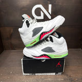 Jordan 5 Retro Poison Green Size 10.5 (Pre-Owned) - front