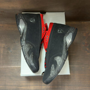 Jordan 14 Retro Low Red Lipstick (Women's) Size 9.5W (Pre-Owned) - back