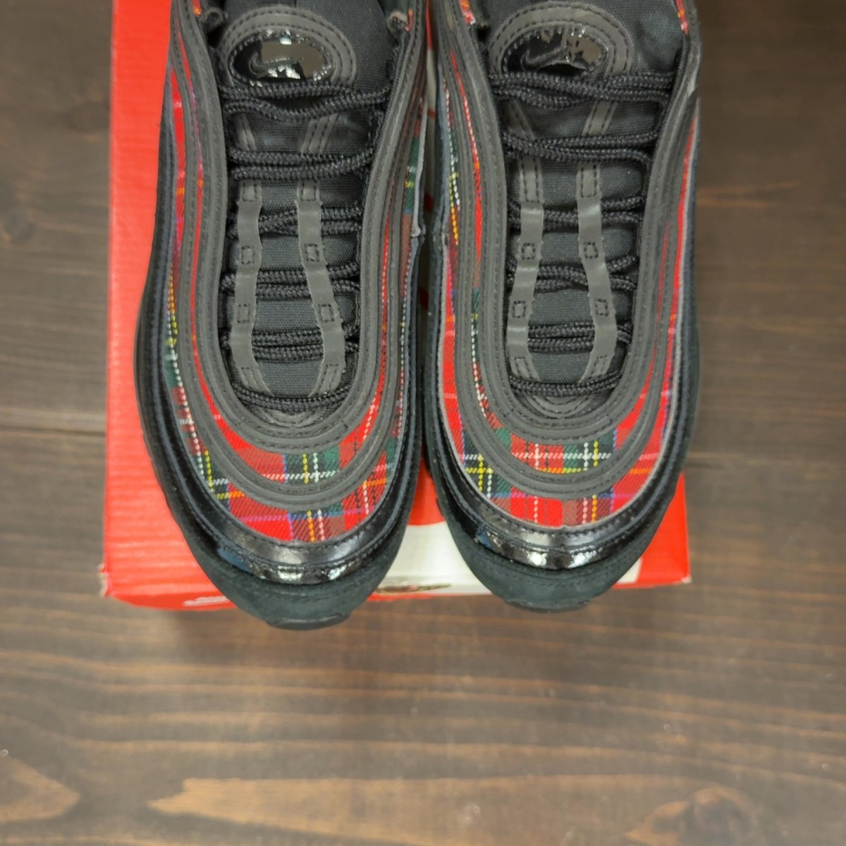 Nike Air Max 97 Tartan Black (Women's) Size 7W (Pre-Owned) - Image 3