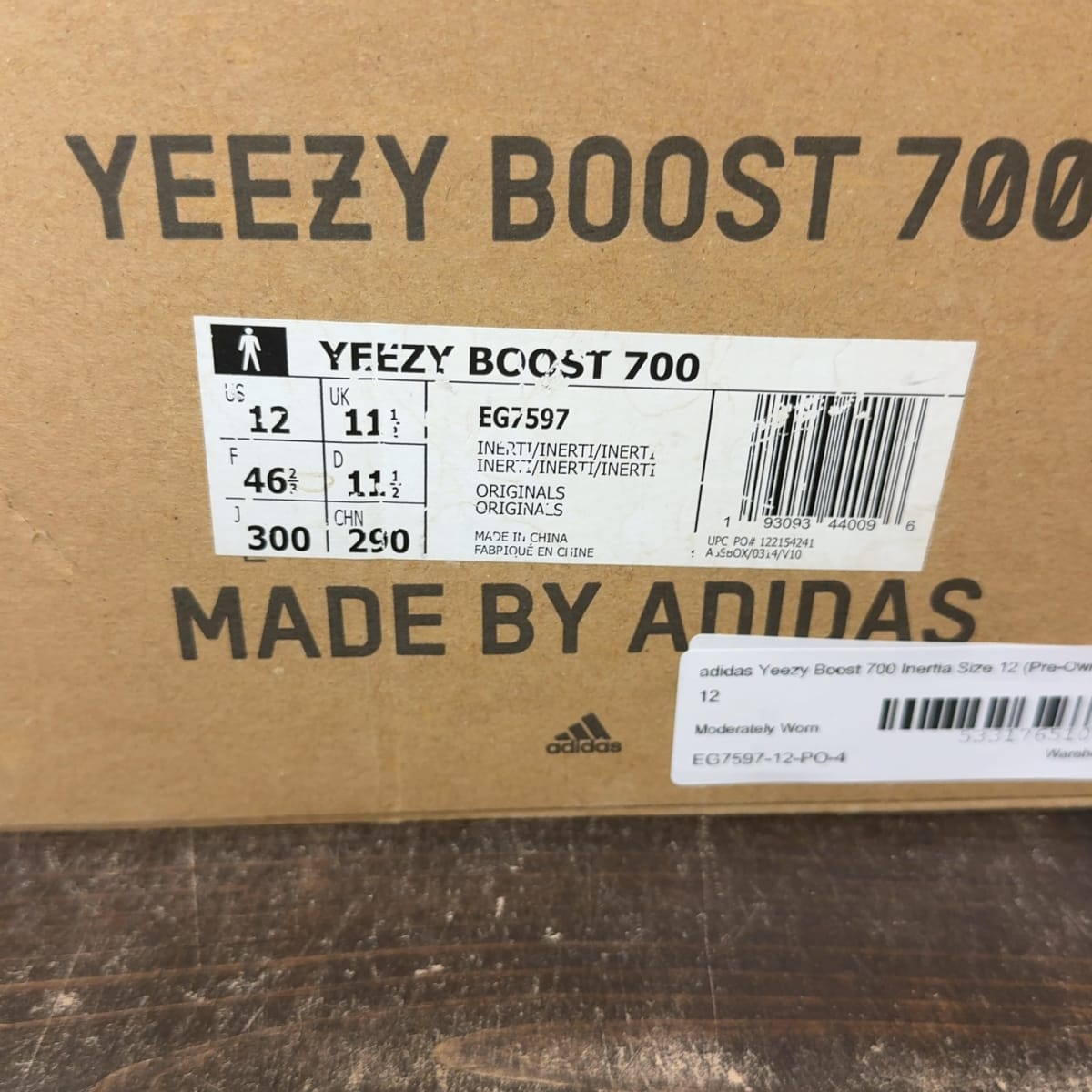 adidas Yeezy Boost 700 Inertia Size 12 (Pre-Owned) - aux