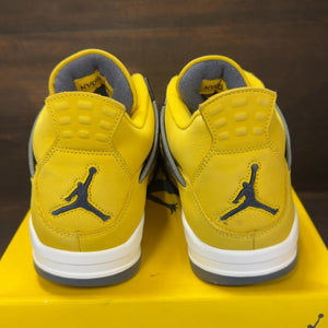 Jordan 4 Retro Lightning (2021) Size 11 (Pre-Owned) - aux
