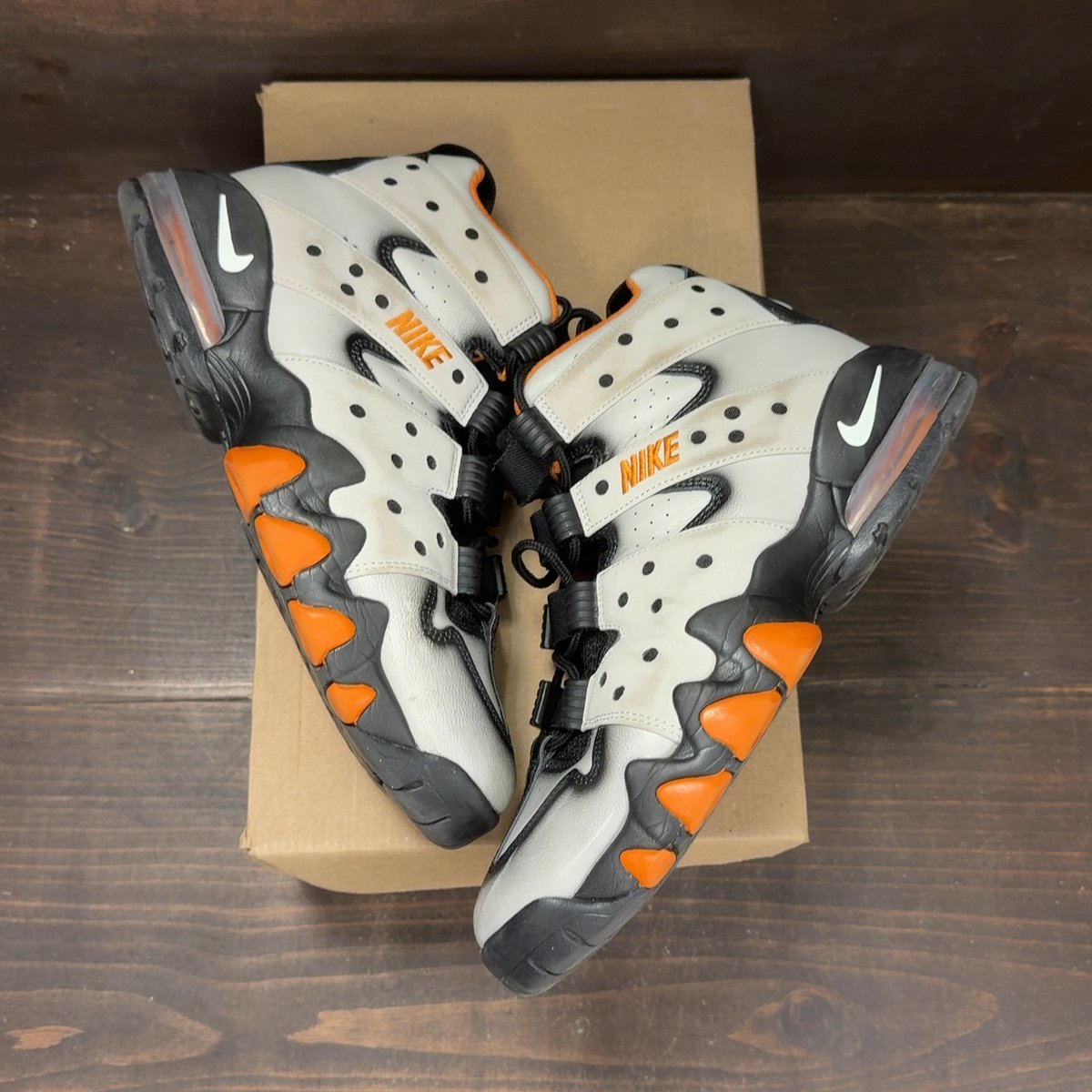 Nike Air Max 2 CB '94 Airbrushed Light Iron Ore Size 9 (Pre-Owned) - back