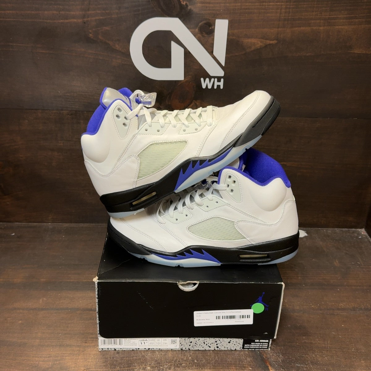 Jordan 5 Retro Dark Concord - Image 1