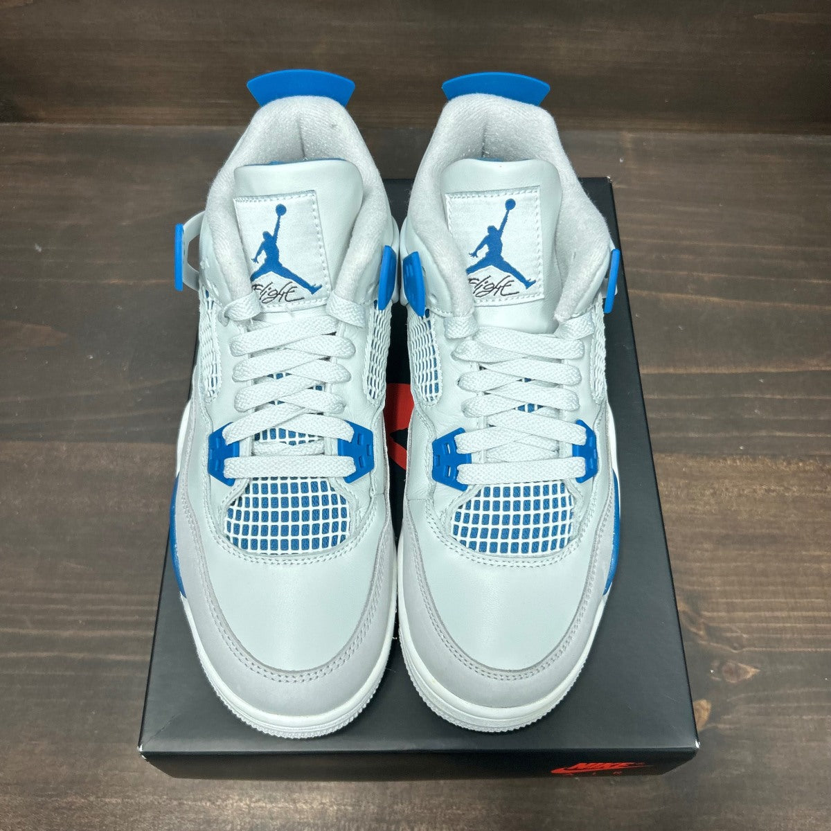 Jordan 4 Retro Military Blue (2024) (GS) - Image 3