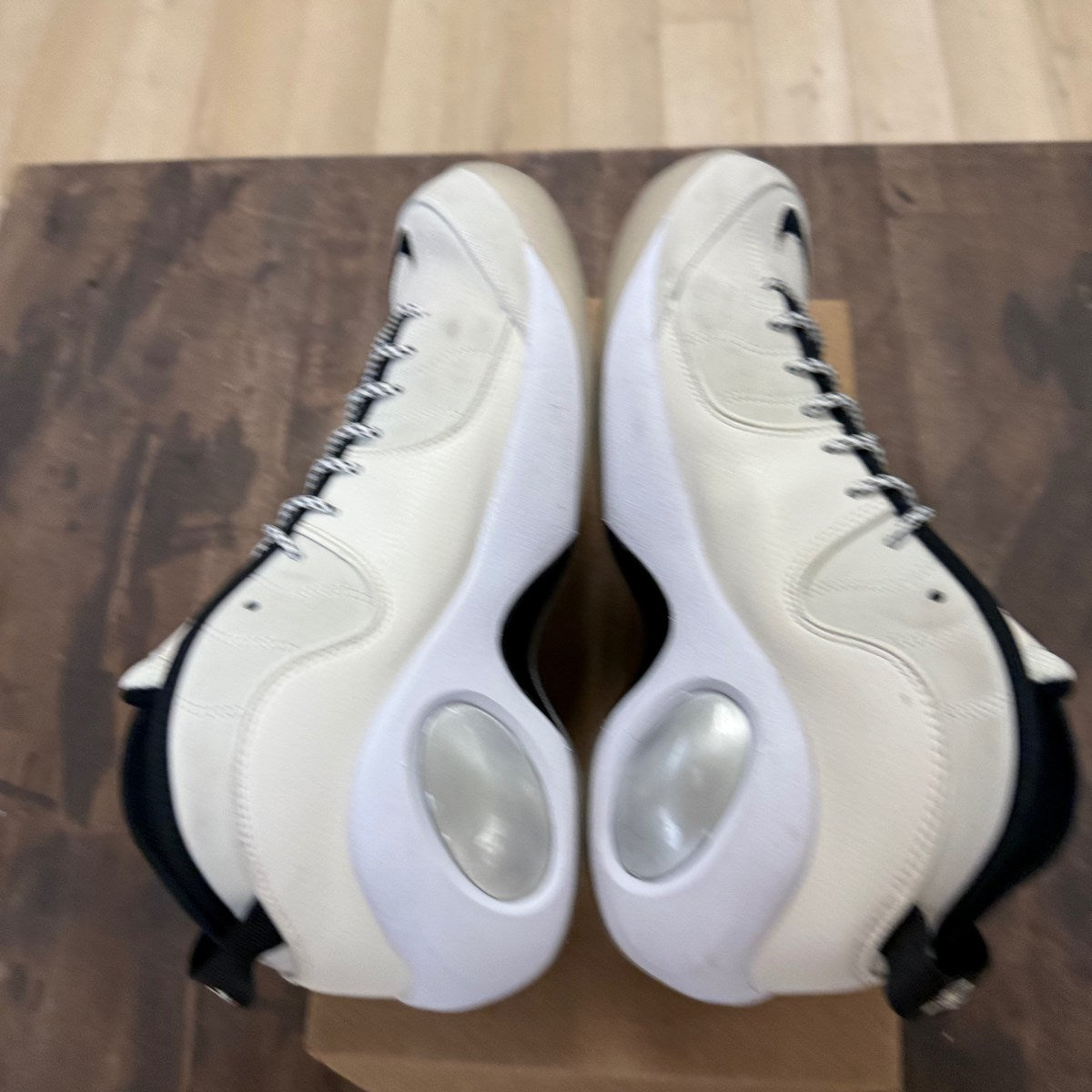 Nike Air Zoom Flight 95 Sail Pale Ivory Metallic Silver Size 13 (Pre-Owned) - Image 3