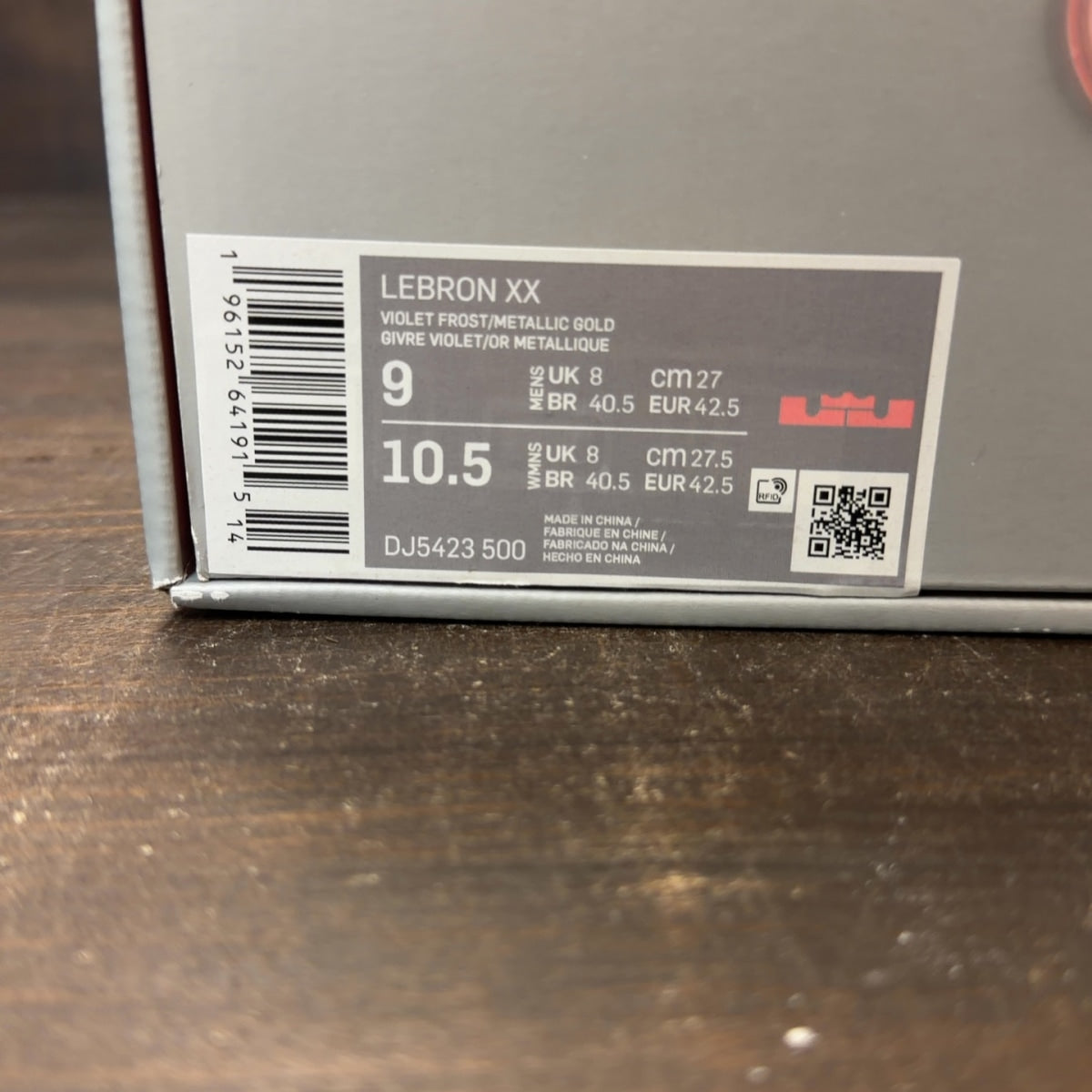 Nike LeBron 20 Violet Frost - Image 7