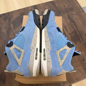Jordan 4 Retro University Blue Size 10.5 (Pre-Owned) - Image 4