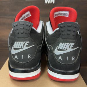 Jordan 4 Retro Bred (2019) Size 10 (Pre-Owned) - Image 4