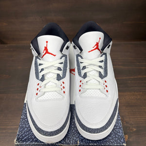 Jordan 3 Retro SE Fire Red Denim (2020) - Image 3