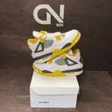 Jordan 4 Retro Vivid Sulfur (Women's) Size 9W (Pre-Owned) - front