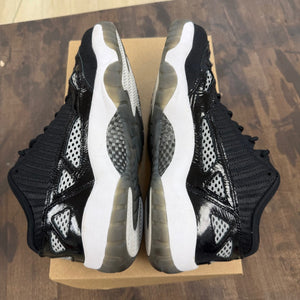 Jordan 11 Retro Low IE Craft Black White Size 9 (Pre-Owned) - Image 4
