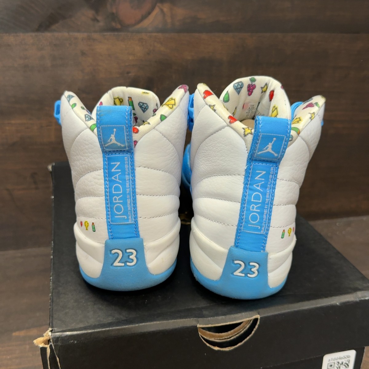 Jordan 12 Retro Emoji (GS) Size 4.5Y (Pre-Owned)