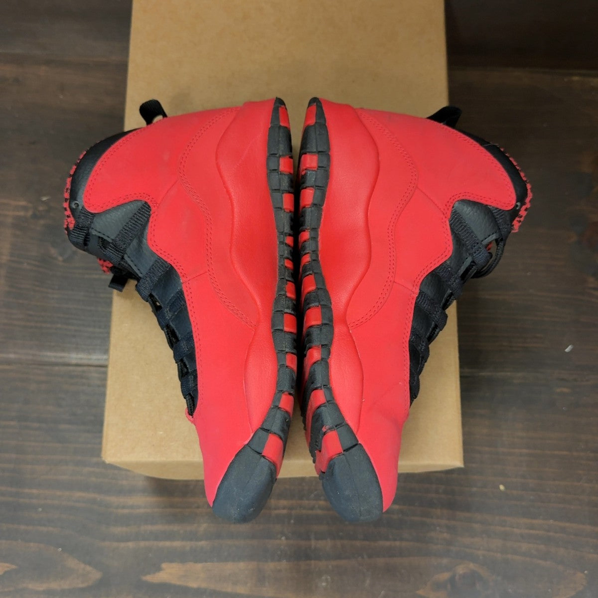 Jordan 10 Retro Fusion Red (GS) Size 5Y (Pre-Owned) - Image 4